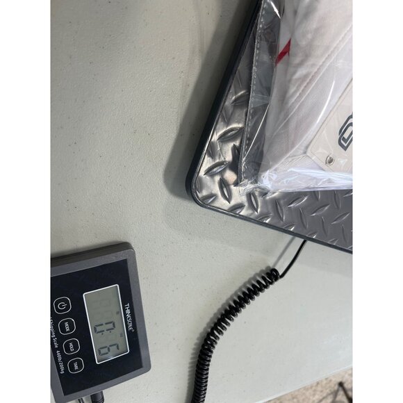 Pressbox Georgia V Neck Short Sleeve Graphic Tee Womens S White Cotton Basic NEW - Picture 5 of 6